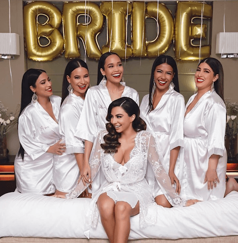 Bride squad Bridesmaids Wedding Melbourne