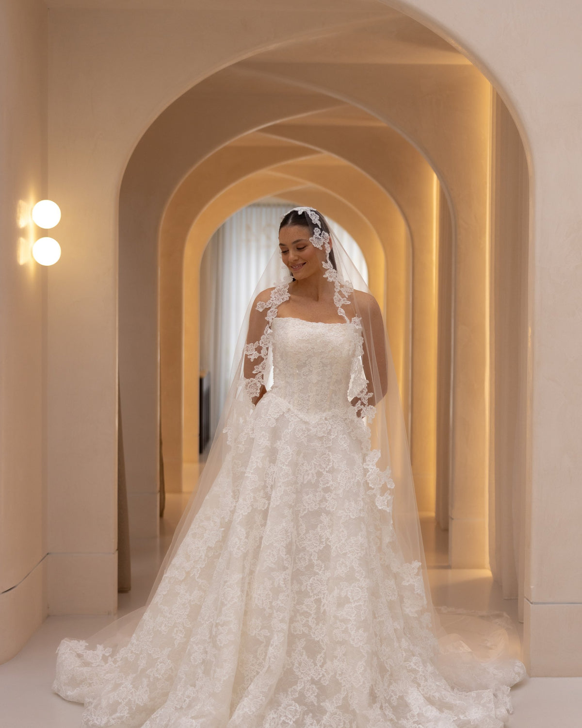 Maggie wedding dress, campaign image