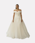 Rachel wedding dress, full length front view