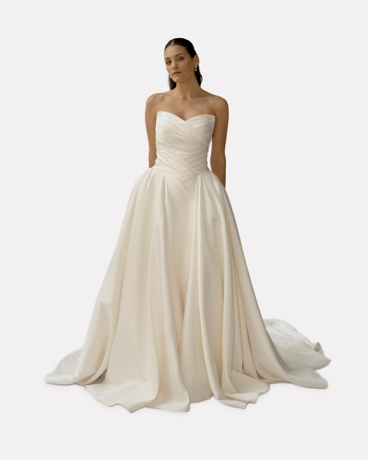 Rendal wedding dress, full length front view