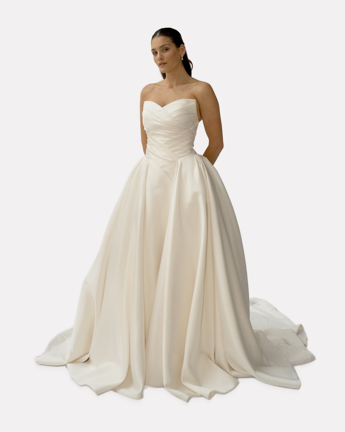 Rendal wedding dress, studio view
