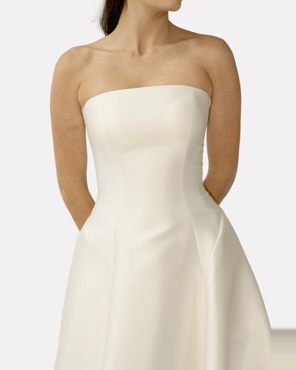 Rowen wedding dress, studio view