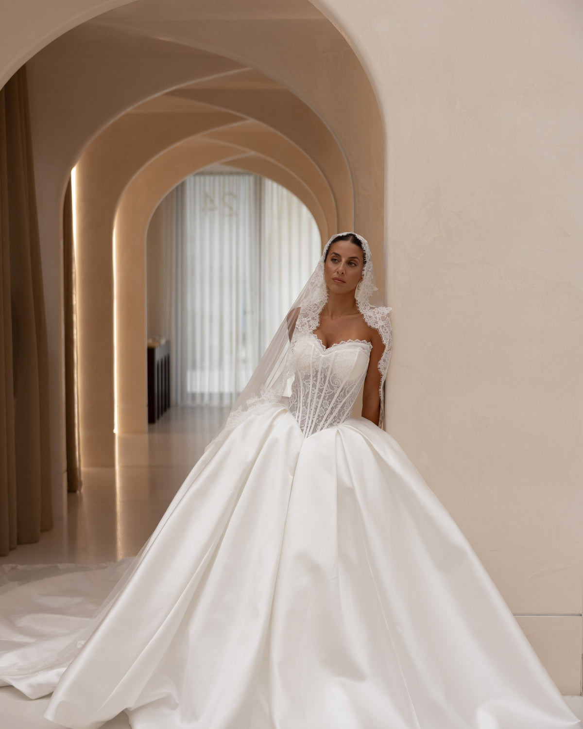 Valentina wedding dress, campaign image